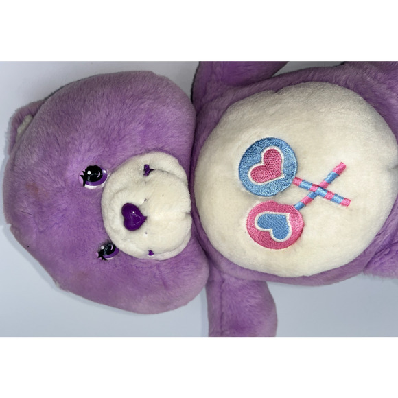 Share Bear Care Bears Play Along Plush Purple Lollipops Works! - Picture 7 of 16